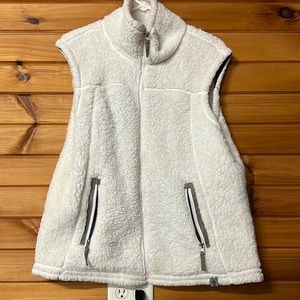 Fleece lined vest